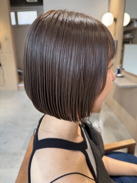 ミリム 栄矢場町店(MIRiM) 柔らかイルミナカラーボブ