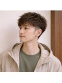 大人メンズツーブロックショート　20代 30代 40代 50代 60代