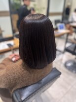 ケンジ 南林間(KENJE)&nbsp;ボブ×艶髪×ブラウンカラー【南林間】