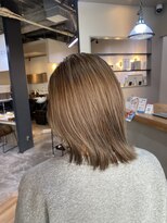 エイト 博多店(EIGHT hakata)&nbsp;グレージュハイライトカラー