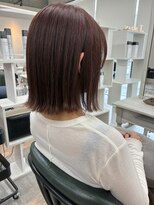 スタイルジャパン 新都心店(style JAPAN)&nbsp;【髪質改善】 透明感カラー×髪質改善　ピンク　くびれレイヤー