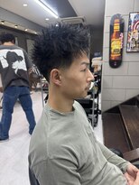 ハイセンス(HISENSE) スパイキーピンパーマ!【ケイト】