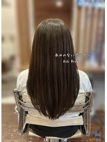 ピールアーク(peal ark)&nbsp;大人かわいいロングスタイル赤みなしカラー/ブリーチなしカラー
