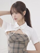 ユーフォリア エヌ 池袋サンシャイン通り店(Euphoria +n)&nbsp;小顔前髪顔周りレイヤーシースルーバングおくれ毛もみあげライン