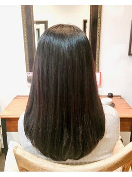 ミーノ(mｉｅｎｏ) 【髪質改善】愛され艶髪ストレート【自由が丘/目黒区】