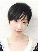 elena コンパクト黒髪ショート　青山一丁目　外苑前　表参道