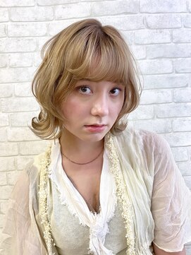 オロ(ORO) 【ORO】マッシュ風レイヤーボブ 益子