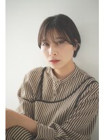 ソワン ドゥ ブレス エルネ 立花店(soin de brace elne)&nbsp;ハンサムひし形ショートボブ