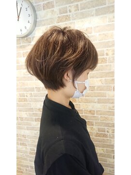 ミエル(miel) 【hair design miel】大人ショート