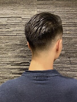 ヒロギンザ 恵比寿店(HIRO GINZA) ツーブロックビジネスショートレイヤーかき上げコンマヘア