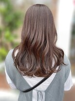 アドラーブル 松崎店(adorable) 大人可愛い髪質改善カラー透明感モカベージュウェーブロング