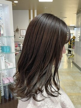 シャンプーボーイ 宮崎駅前店(SHAMPOO BOY) 暗髪ラベンダーグレー(^^)