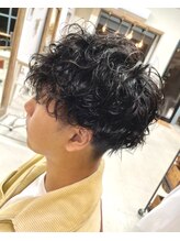 アール(hair salon R.) 『R.』の無造作ツイストスパイラル