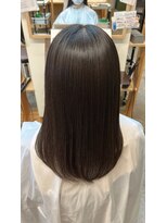 カノエ 宇部小串店(canoe)&nbsp;ベージュ/艶髪/髪質改善縮毛矯正/髪質改善/韓国風/韓国ヘア