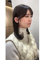 ロンドプロフィール 浦和(Lond profil)&nbsp;中川陽南子【前髪顔周りもみれ毛くびれミディまとまる艶髪】