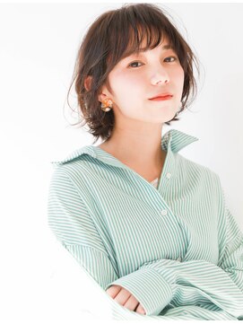 グランマッシュ(Granmash) ボブ・ニュアンスカール・シースルーバング・髪質改善