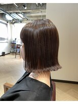 ラフィネ 成増店(raffine)&nbsp;【 raffine 池田 】ぷつっと顎下ボブ【成増美容室】イルミナ