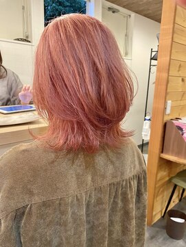 ミルヘアデザイン(mil hair design) ペールピンク