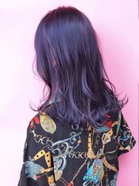 ランプ ヘアー(lamp hair)&nbsp;【lamp斉藤】ブルーパープル