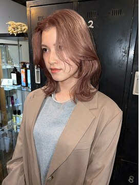 エクー(ECOO) 『　ウォームブラウン× 顔まわりレイヤー　』guest snap