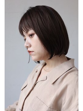 ソイクフ 四条大宮店(SOY-KUFU) 20代30代40代イメチェン似合わせカットグレーベージュボブヘア