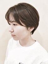 モリオ フロム ロンドン 成増店 【morio成増/一戸】耳かけ丸みショートグレージュカラー