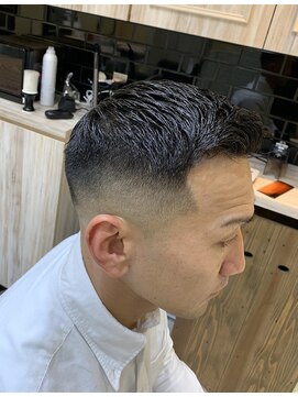グルーマーズトウキョウ 渋谷店(GROOMER/S TOKYO) ビジネスショート フェード　<バーバー> <男性専門>