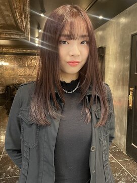 グリーン 表参道(green) 【MADOKA】フェイスレイヤー/マロンブラウン