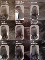 フォンズ(FONS)&nbsp;保存して見せて！上品透明感グレージュカラー色見本◇人気９選◇