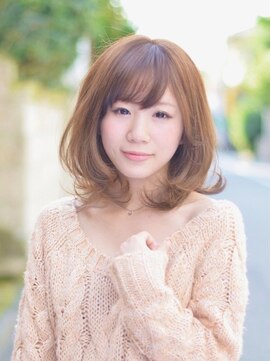 プレゼンス ブレインズ 下北沢(PRESENCE BRAINS) 『PRESENCE BRAINS』ふんわりミディボブ