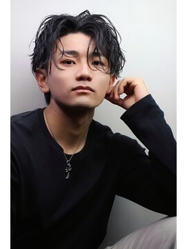 レジット メンズ ヘアサロン(LEGIT MEN's HAIR SALON) 波打ちセンターパート