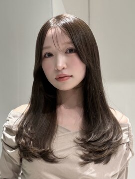 ザックラフィネ(ZACC raffine) レイヤーカット/オリーブグレージュ/イメチェンヘアスタイル