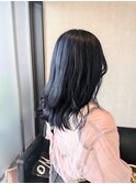 ブルーブラック  ダークネイビー