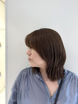 アッシュ 武蔵境店(Ash) リュクスカラー使用脱白髪染めカラー