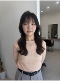 透明感グレージュ