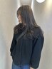 【透明感と似合わせデザイン】カット+カラー+オージュア 2 step Tr ￥12000