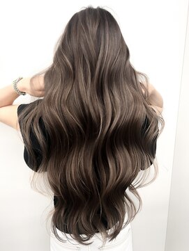 アミリー ひたち野うしく店(Amily) ハイライトバレイヤージュダブルカラーケアブリーチ20代30代