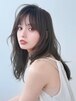 《Agu hair》くびれ無造作ミディ×numberA.トリートメントオイル