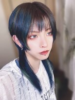 ルフ 錦糸町(L'oeuf)&nbsp;ウルフカット×熱帯魚カラー