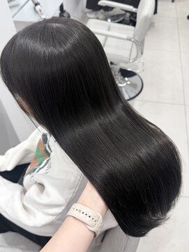 ソワ 北千住(soi) 透明感暗髪オリーブグレージュ北千住/ミディアムヘア/暗めカラー