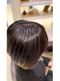 白髪ぼかしハイライトのお直し