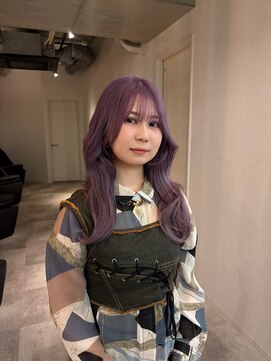 アイリー 名古屋(A/LEE) ムラサキカラー/紫ピンク/似合わせヘア