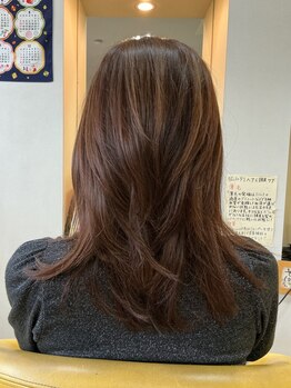 【相生山/徳重/駐車場◎】カット+カラー6050円～♪丁寧でスピーディーな技術＆ムラなし透明感カラーが人気