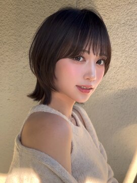 外ハネボブラインボブ切りっぱなしボブヘイリーボブ大人ボブ