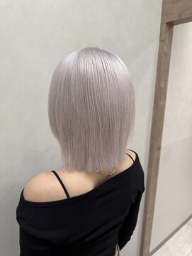 エン 栄店(enne) ココアベージュ/クラゲヘアー/ボブレイヤー/小顔/黒髪/栄