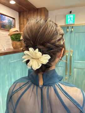 ヘアー デザイナーズ クルー ドルフィン(HAIR DESIGNERS CREW dolphin) シニヨンヘア