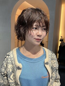 ガリカ 蔵前(Gallica) 【美玲】ショートボブ　ニュアンスパーマ