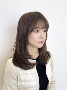 ビーヒアナウ N゜03 金沢駅西店(BE HERE NOW) リッチベージュ×ミディアムレイヤー