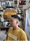 メンズ/スキンフェード/フェザーアップ