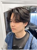 【白石】韓国メンズヘアセンターパートメンズカット学割原宿